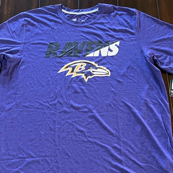 NWT 2014 NIKE DRI-FIT BALTIMORE RAVENS LEGEND PERFORMANCE SHIRT SZ MEN’S L or XL - Picture 2 of 9
